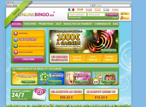 Slide Bingo